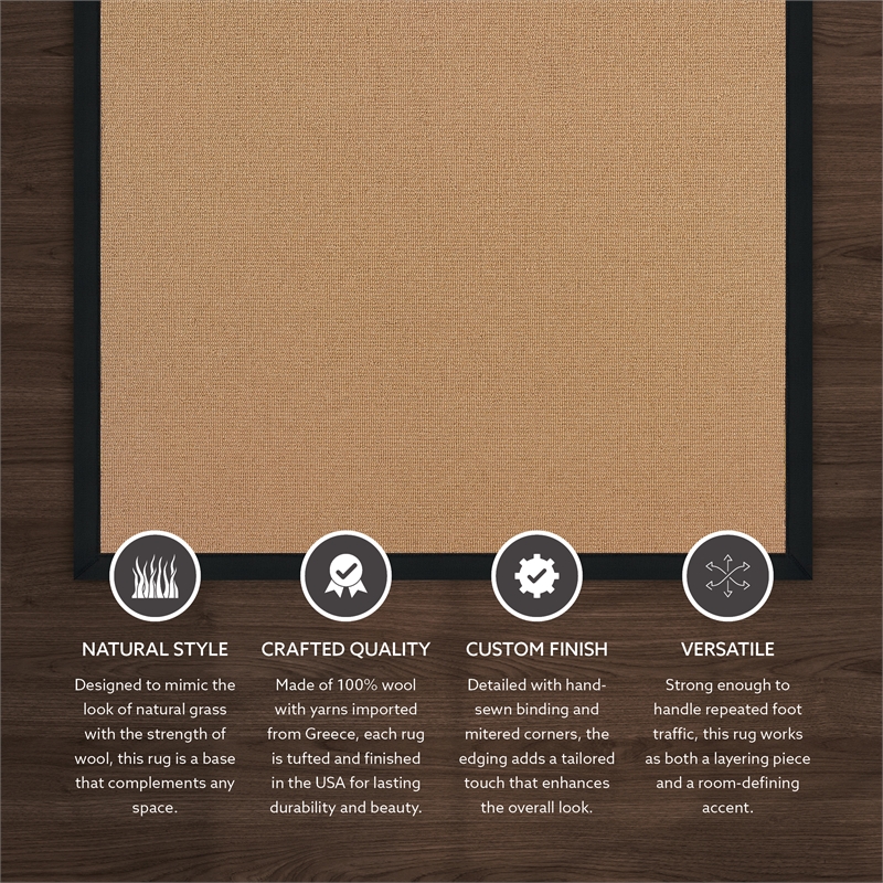Linon Empire Machine Tufted Wool 9'10
