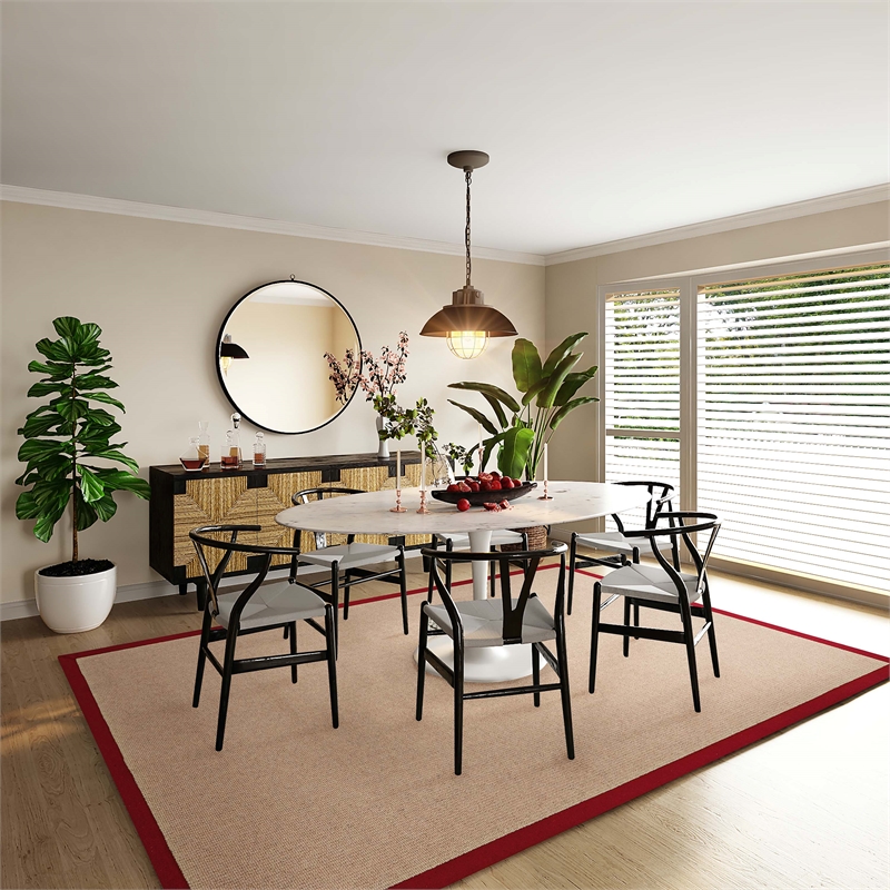 Linon Empire Machine Tufted Wool 8'9