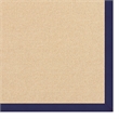 Linon Empire Machine Tufted Wool 4'x6' Rug in Natural and Blue