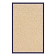 Linon Empire Machine Tufted Wool 4'x6' Rug in Natural and Blue