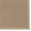 Linon Empire Machine Tufted Wool 8'x11' Rug in Cork Brown and Beige