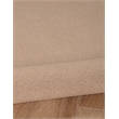 Linon Empire Machine Tufted Wool 8'x11' Rug in Cork Brown and Beige