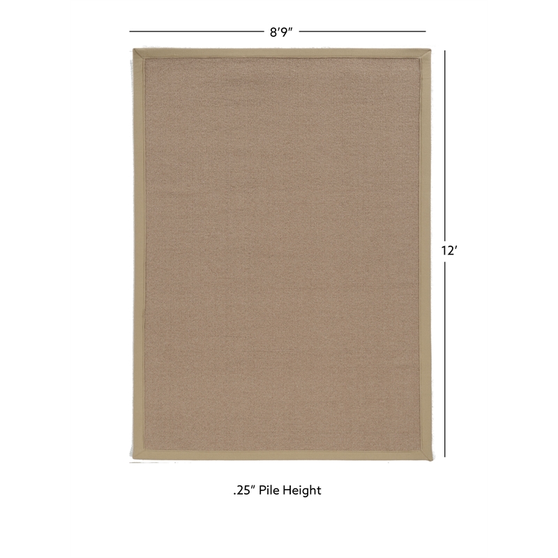 Linon Empire Machine Tufted Wool 8'9