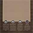 Linon Empire Machine Tufted Wool 8'9