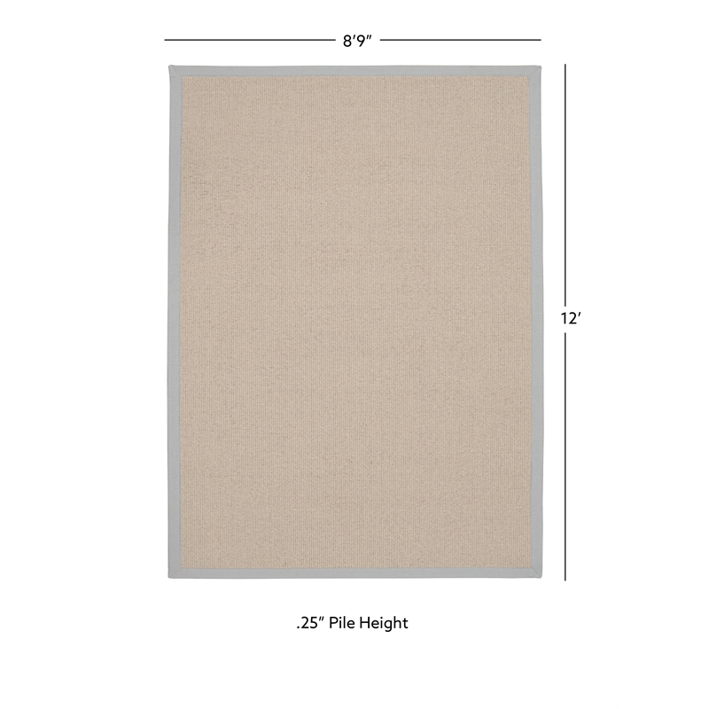 Linon Empire Machine Tufted Wool 8'9