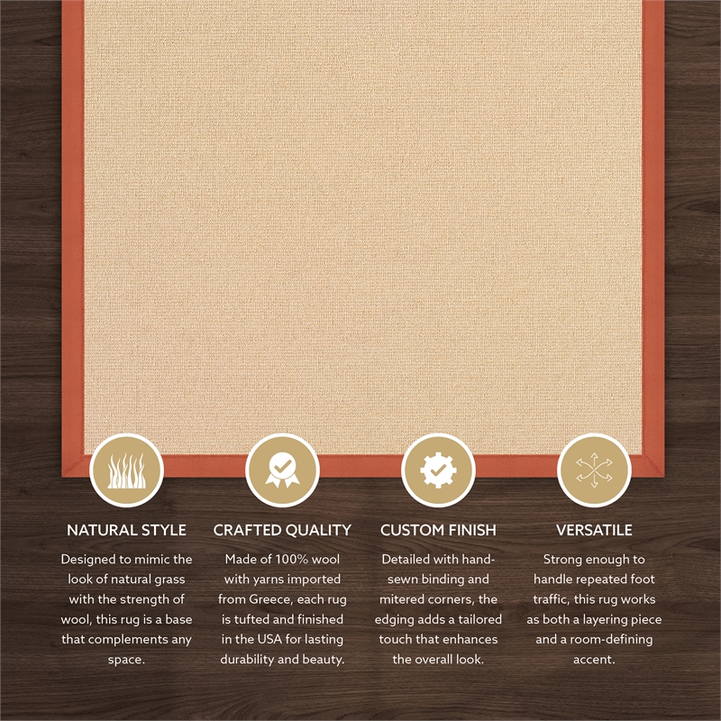 Linon Empire Machine Tufted Wool 9'10