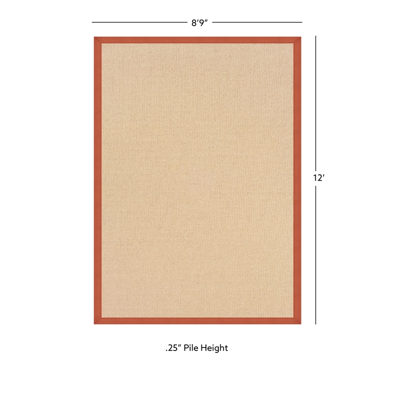 Linon Empire Machine Tufted Wool 8'9