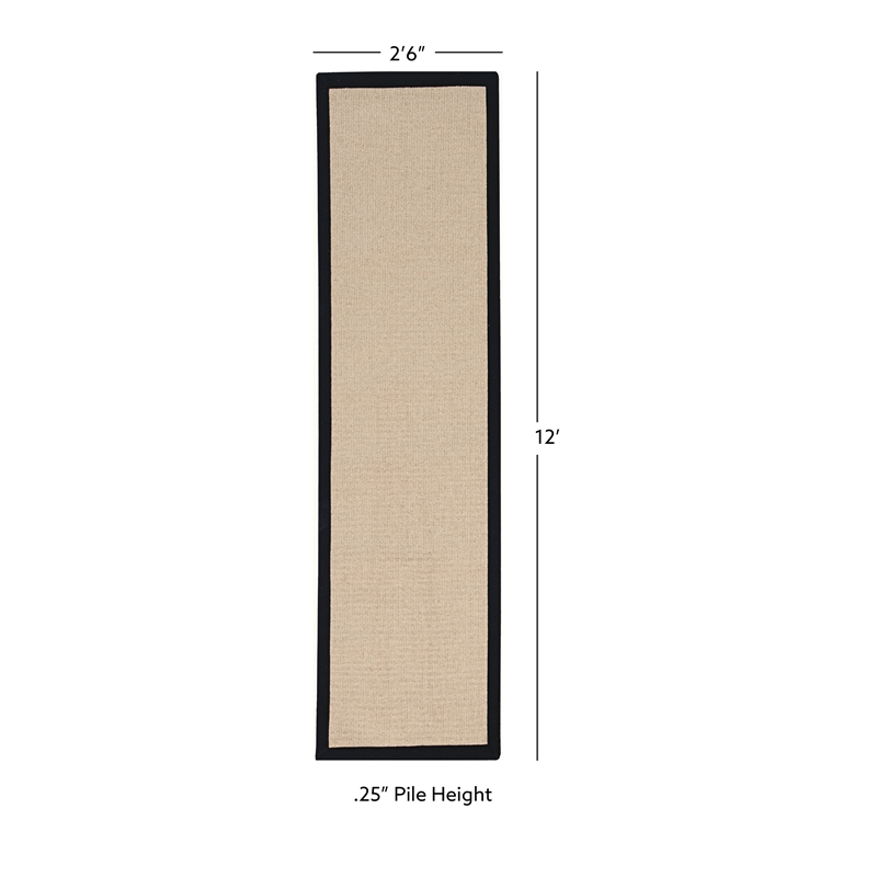 Linon Empire Machine Tufted Wool 2'6