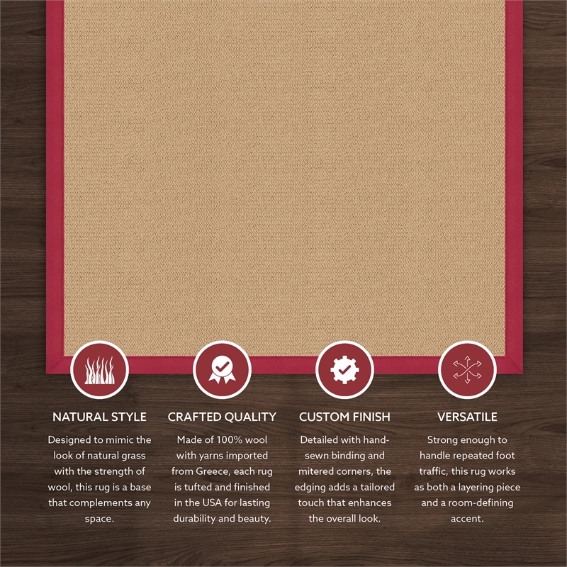 Linon Empire Machine Tufted Wool 9'10