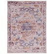 Linon Washable Merit Polyester 3'x5' Rug in Ivory