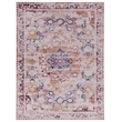 Linon Washable Merit Polyester 5'x7' Rug in Ivory
