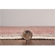 Linon Washable Blanche Polyester 2'x8' Rug in Pink