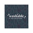 Linon Washable Lauren Polyester 5'x7' Rug in Ivory