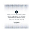 Linon Washable Walton Polyester 2'x3' Rug in Ivory
