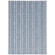 Linon Washable Walton Polyester 3'x5' Rug in Ivory