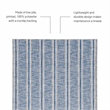 Linon Washable Walton Polyester 3'x5' Rug in Ivory