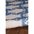 Linon Washable Shailley Polyester 2'x3' Rug in Ivory