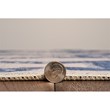 Linon Washable Shailley Polyester 2'x3' Rug in Ivory