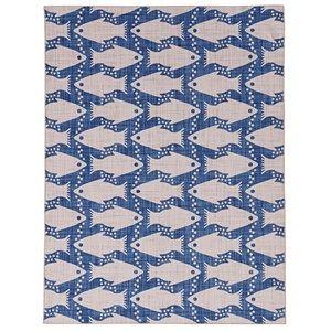 linon washable shailley polyester 2'x3' rug in ivory