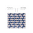 Linon Washable Shailley Polyester 2'x3' Rug in Ivory