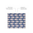 Linon Washable Shailley Polyester 2'x3' Rug in Ivory