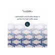 Linon Washable Shailley Polyester 2'x3' Rug in Ivory