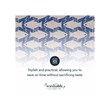 Linon Washable Shailley Polyester 2'x3' Rug in Ivory