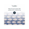 Linon Washable Shailley Polyester 2'x3' Rug in Ivory
