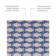 Linon Washable Shailley Polyester 2'x8' Rug in Ivory