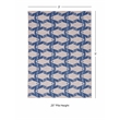 Linon Washable Shailley Polyester 3'x5' Rug in Ivory