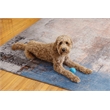 Linon Washable Keller Polyester 5'x7' Rug in Beige