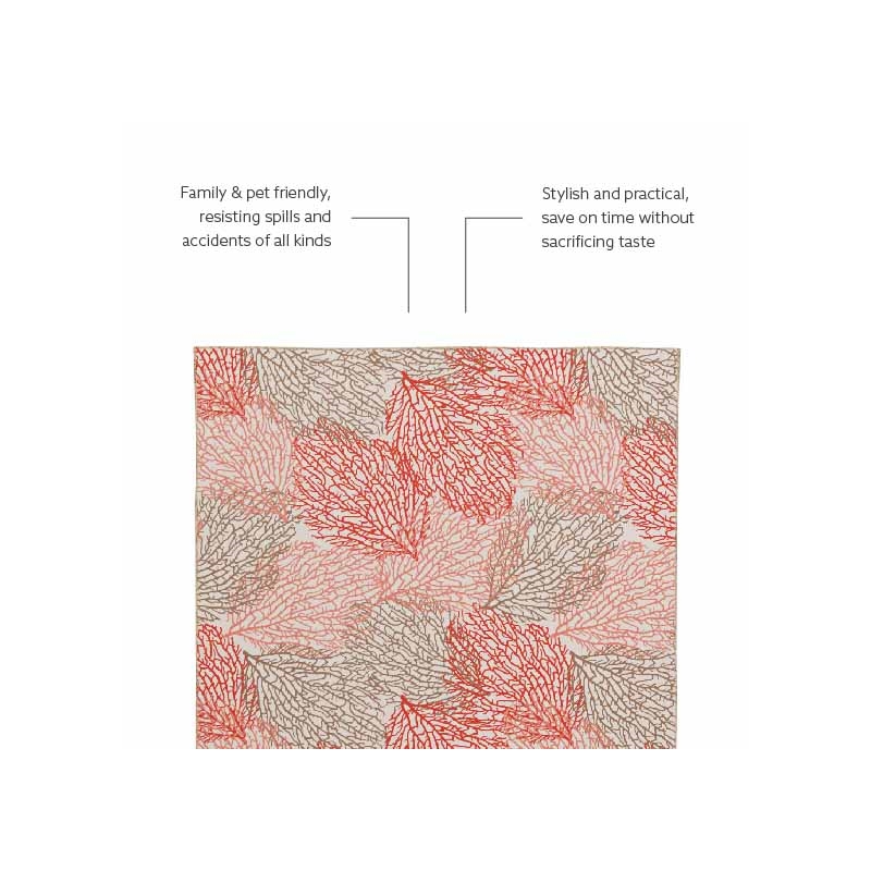Linon Washable Hayden Polyester 2'x3' Rug in Ivory
