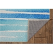 Linon Washable Larson Polyester 2'x3' Rug in Ivory
