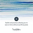 Linon Washable Larson Polyester 3'x5' Rug in Ivory
