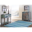 Linon Washable Larson Polyester 5'x7' Rug in Ivory