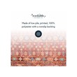 Linon Washable Colson Polyester 3'x5' Rug in Red