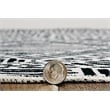 Linon Washable Kylen Polyester 2'x3' Rug in Ivory