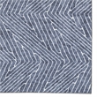 Linon Washable Lathan Polyester 2'x3' Rug in Gray