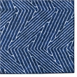Linon Washable Lathan Polyester 5'x7' Rug in Blue