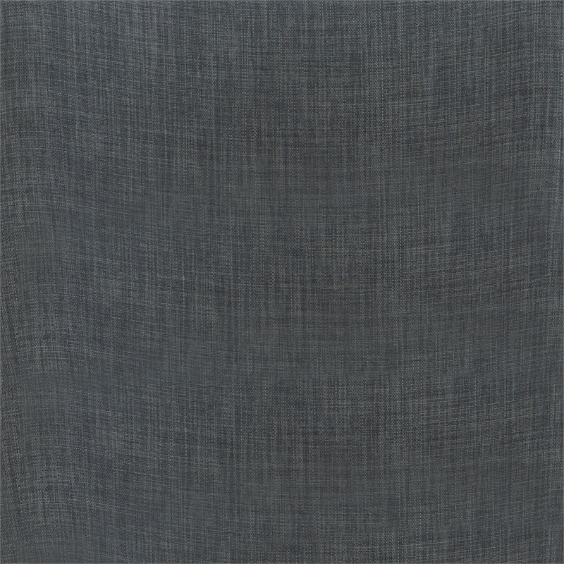 Linon Hale Set of 2 Dining Chairs Gray Fabric Upholstery with Natural Wood Legs