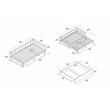 Linon Macey Twin to King Daybed 2 Spacious Drawers in Espresso Stained Pine Wood
