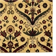 Linon Elegance Chateau Polypropylene 8'x10' Rug in Red and Green