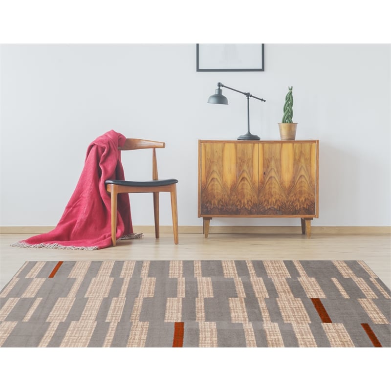 Linon Calibri Leslie Polypropylene 4'3