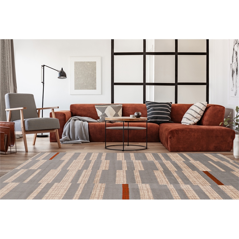 Linon Calibri Leslie Polypropylene 6'5