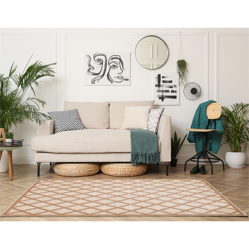 Linon Dia Lima Polypropylene 5'x7'6