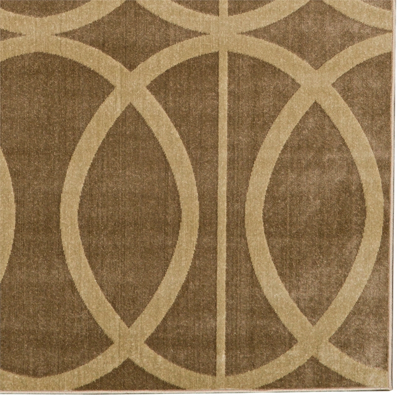 Linon Vintage Arabesque Polyester 5'x7'6