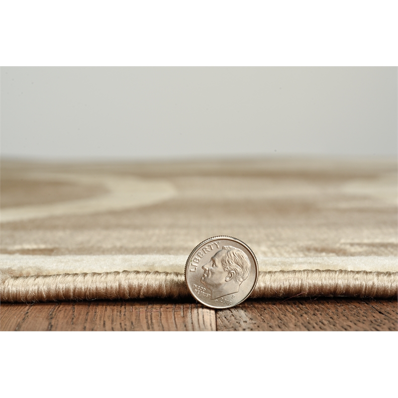 Linon Vintage Arabesque Polyester 5'x7'6