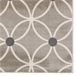 Linon Vintage Tangram Polyester 8'x10' Rug in Gray and Ivory