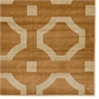 Linon Vintage Forsyth Polyester 8'x10' Rug in Beige and Sand
