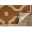 Linon Vintage Forsyth Polyester 8'x10' Rug in Beige and Sand